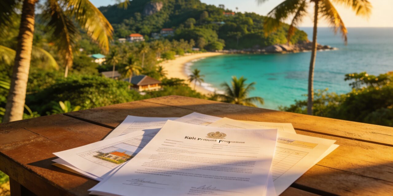 Auch auf Koh Phangan: Thailand kontrolliert versch&auml;rft Landtitel-&Uuml;bertragungen mit Ausl&auml;nder-Beteiligung!