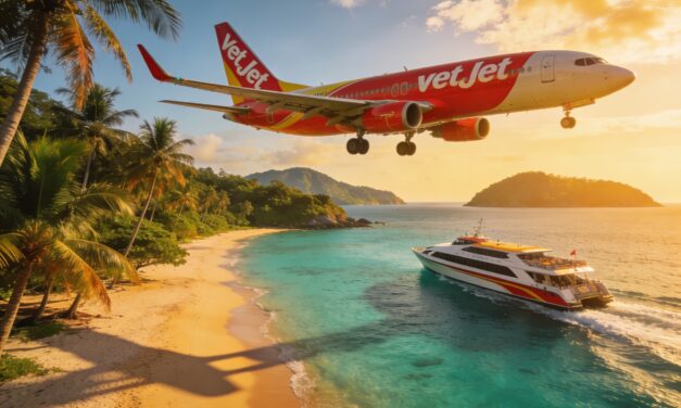 Vietjet startet Fly2Ferry: Mit einem Ticket von Bangkok nach Koh Phangan