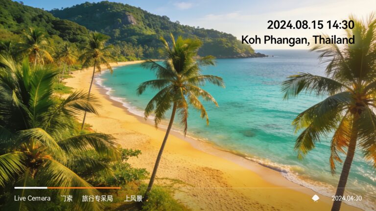Live Webcams auf Koh Phangan