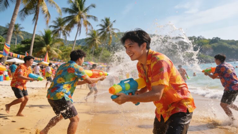 Songkran &ndash; Thail&auml;ndisches Neujahr auf Koh Phangan!