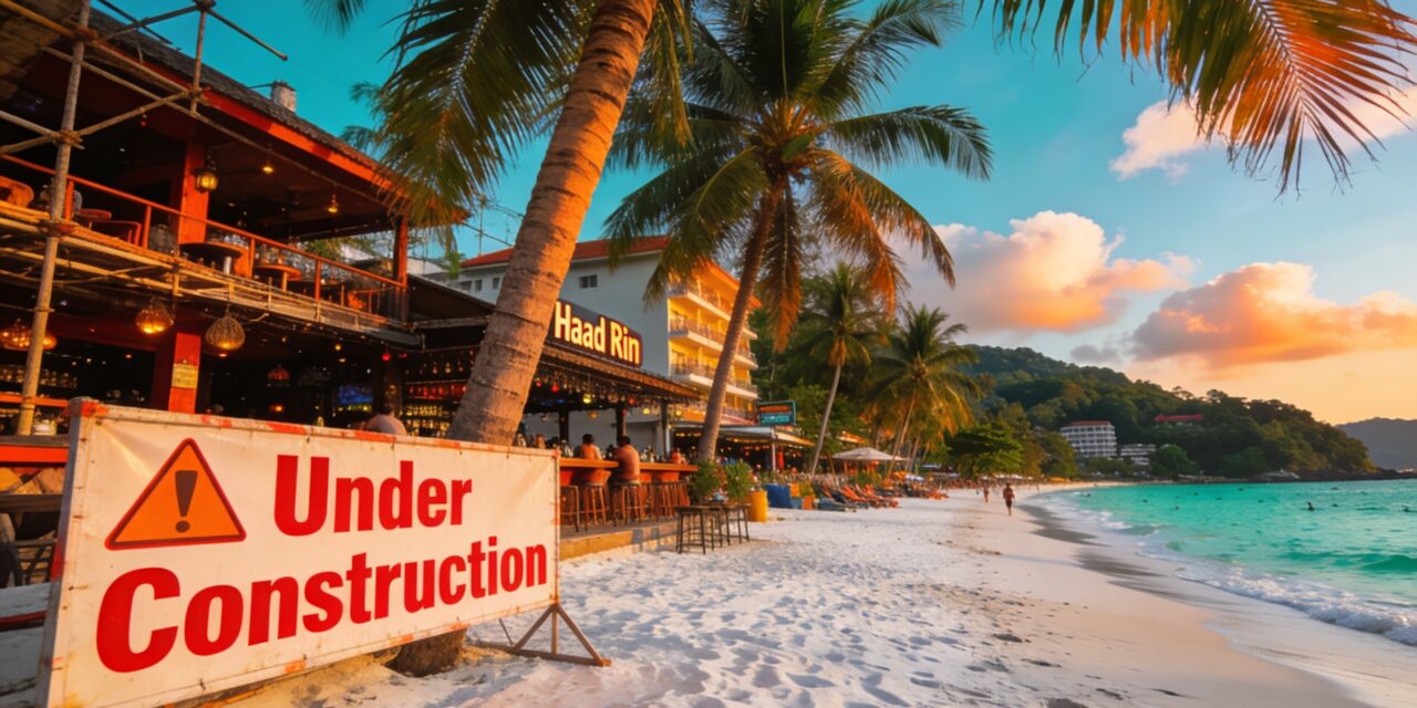 Haad Rin: Hotels und Bars die auf den Strand gebaut haben m&uuml;ssen weg!