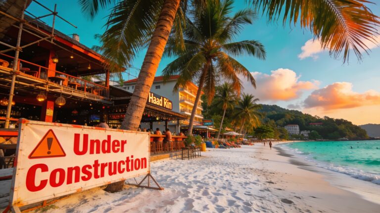 Haad Rin: Hotels und Bars die auf den Strand gebaut haben m&uuml;ssen weg!