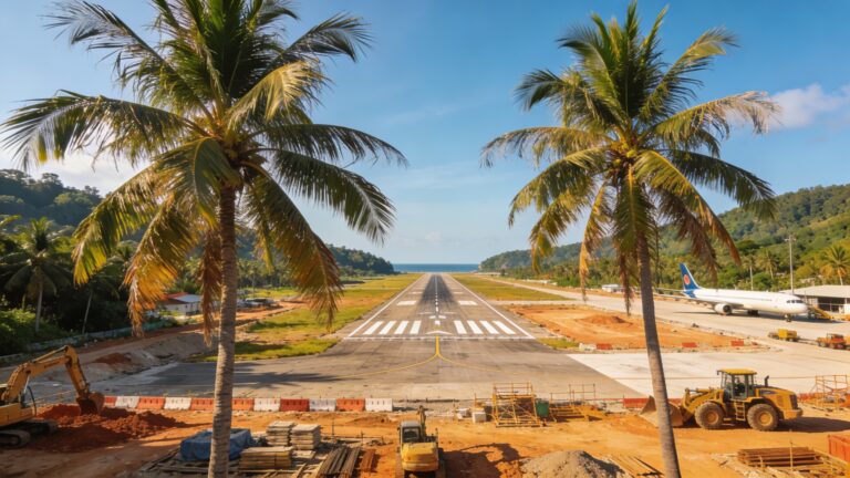 Koh Phangan Flughafen Update 2015