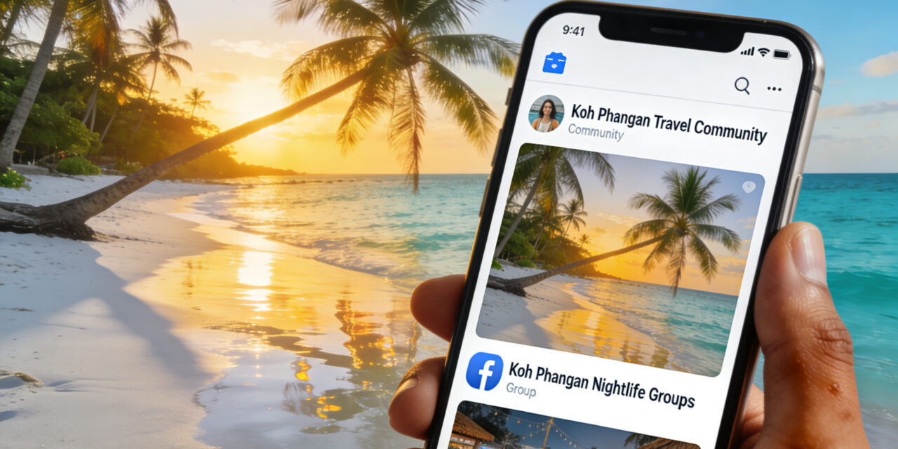 Facebook Gruppen mit Koh Phangan Bezug