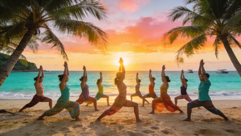 Probier&rsquo;s doch mal mit Yoga: Dropin Klassen auf Phangan
