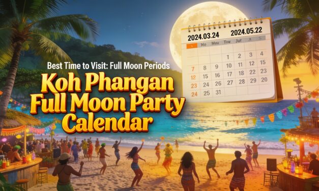 Koh Phangan Party &ndash; Wann findet die beste Full Moon Party statt?