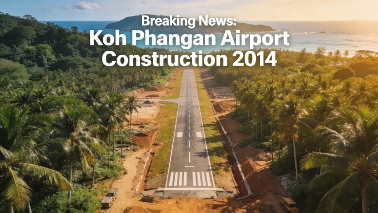 Koh Phangan Airport News: Er&ouml;ffnung 2014!