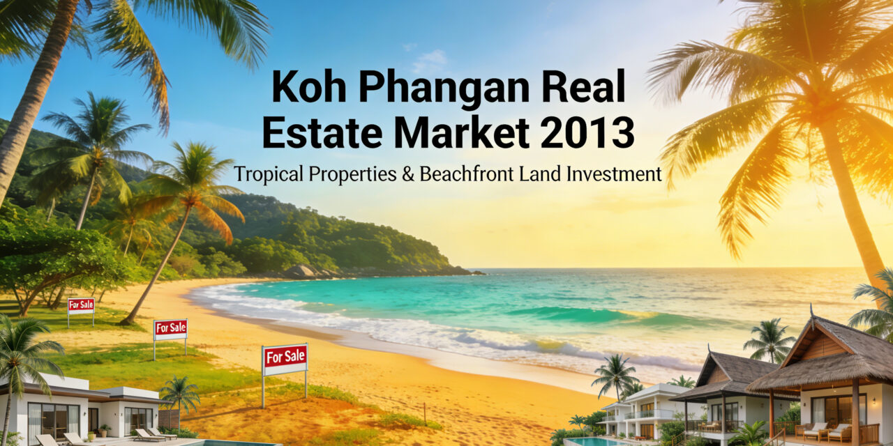 Koh Phangan Immobilien-Markt 2013