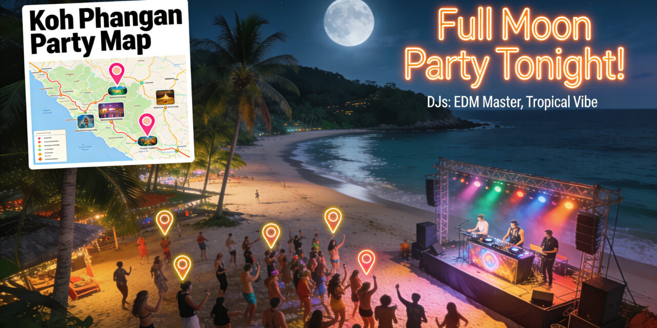 Partyszene Koh Phangan &ndash; Alle Parties auf Koh Phangan