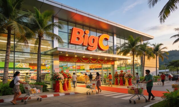 BigC Market er&ouml;ffnet auf Koh Phangan!