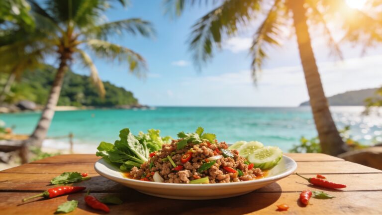 Laab/Larb &ndash; Rezept f&uuml;r scharfen Hackfleischsalat